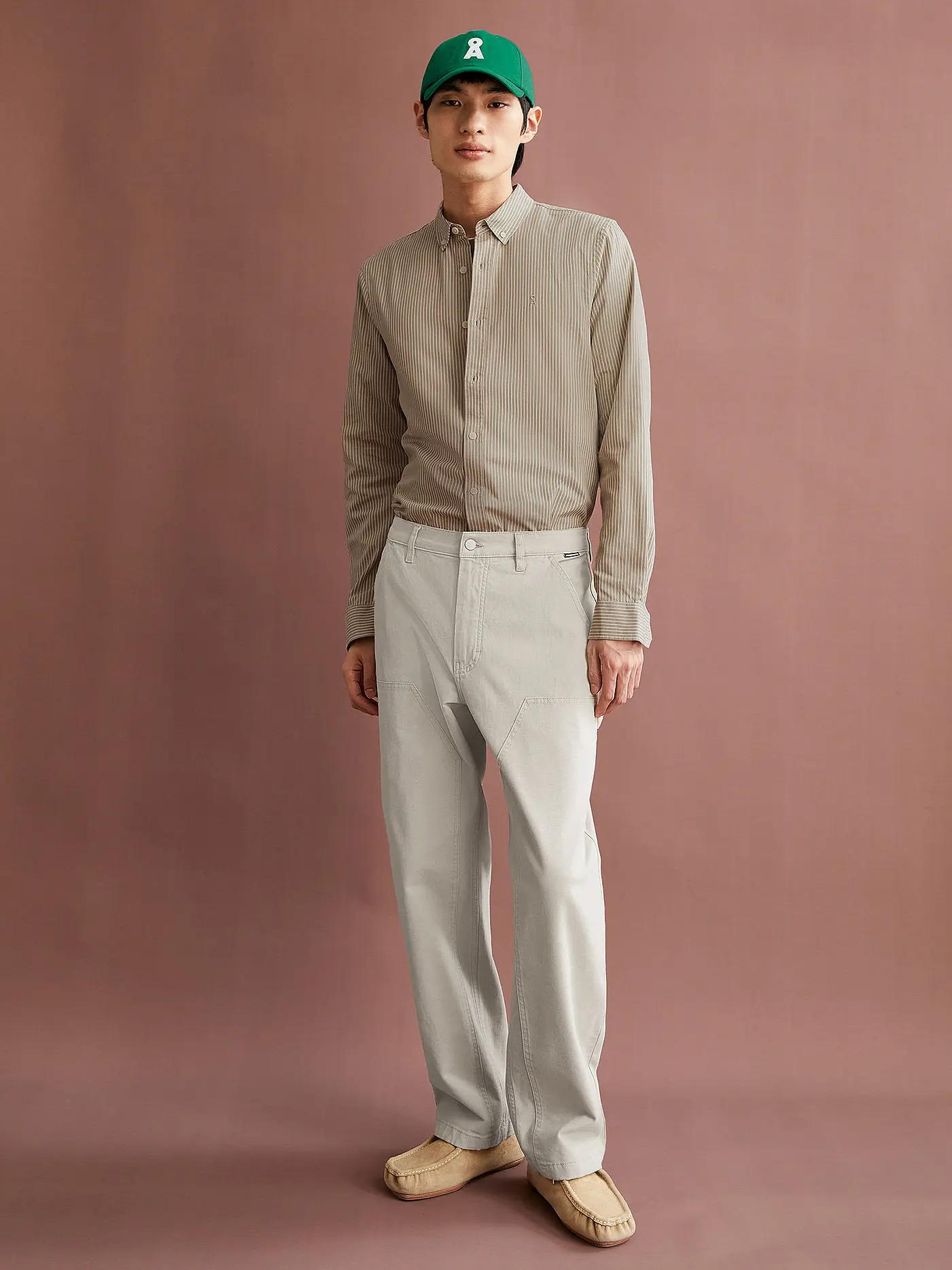 ARMEDANGELS | Hemd Regular Fit | beige
